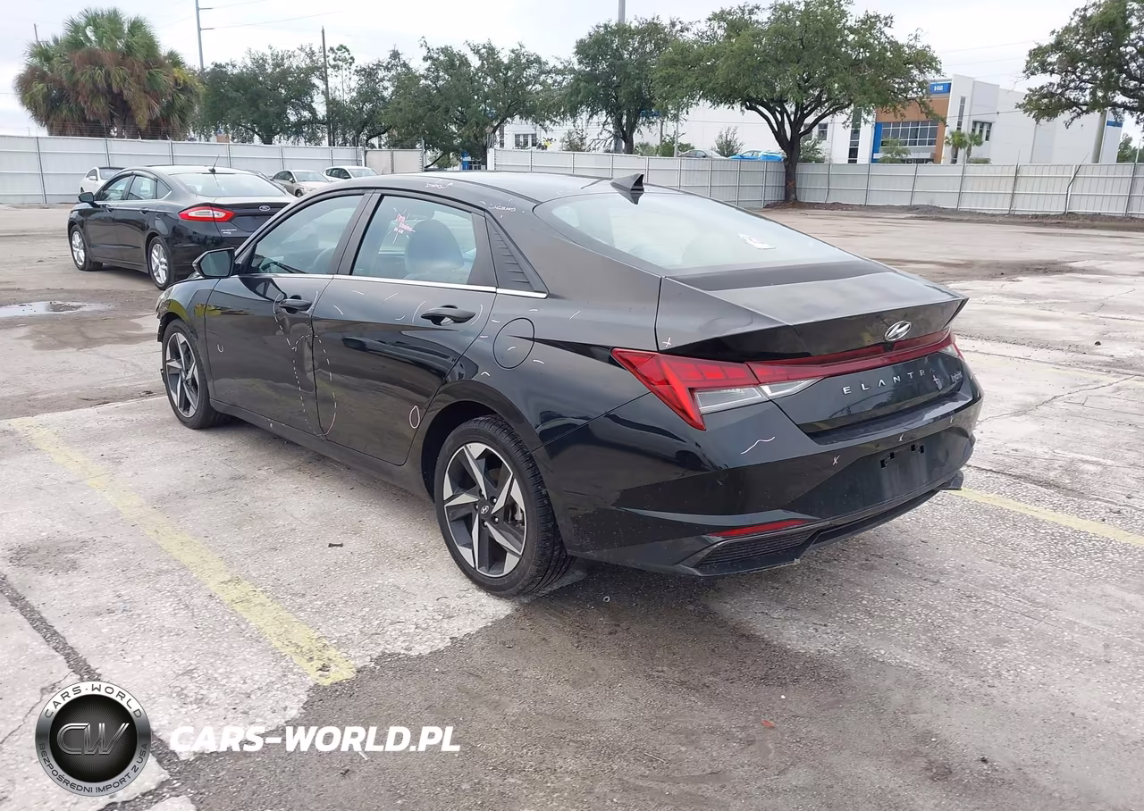 2023 Hyundai Elantra Hybrid Limited VIN:KMHLN4AJ1PU037795 - 3