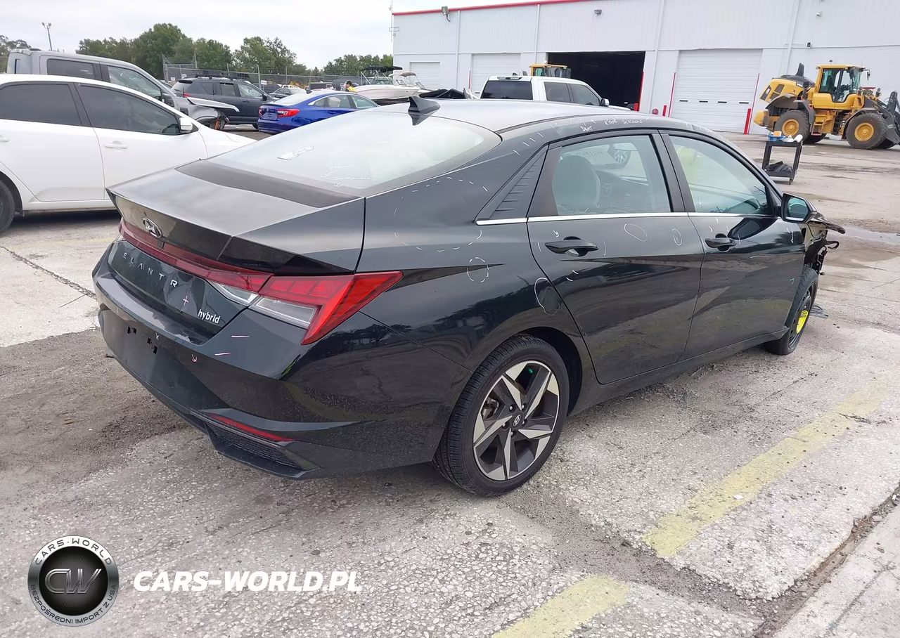 2023 Hyundai Elantra Hybrid Limited VIN:KMHLN4AJ1PU037795 - 4