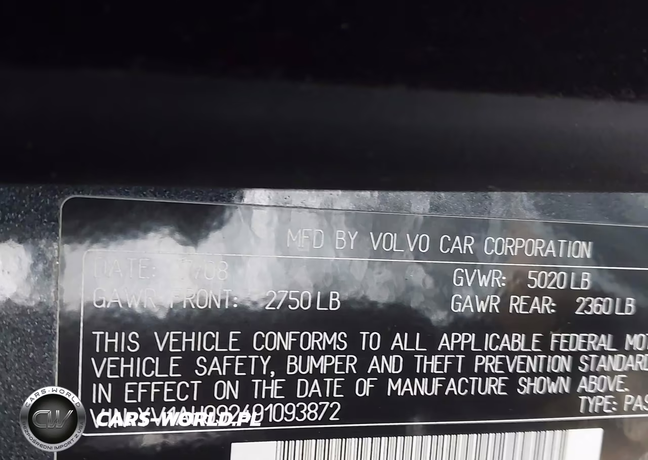 2009 Volvo S80 T6 VIN:YV1AH992491093872 - 9