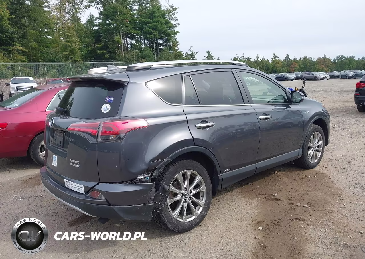 2016 Toyota Rav4 Hybrid Limited VIN:JTMDJREV7GD043809 - 4