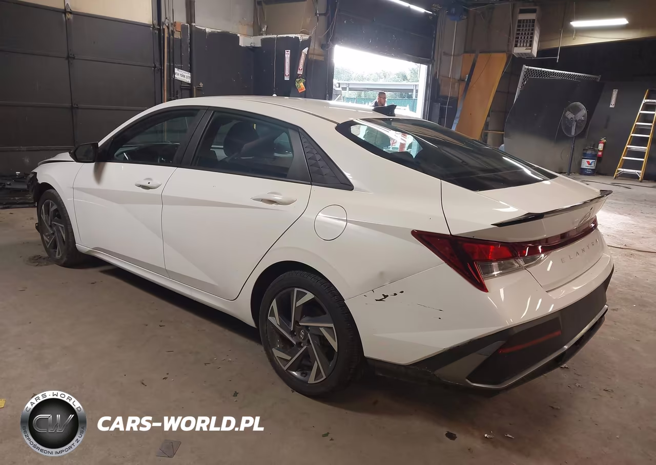 2025 Hyundai Elantra Sel Sport VIN:KMHLM4DG1SU095594 - 3