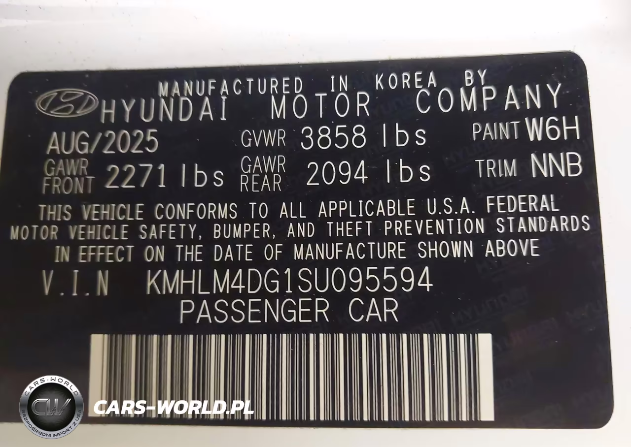 2025 Hyundai Elantra Sel Sport VIN:KMHLM4DG1SU095594 - 9