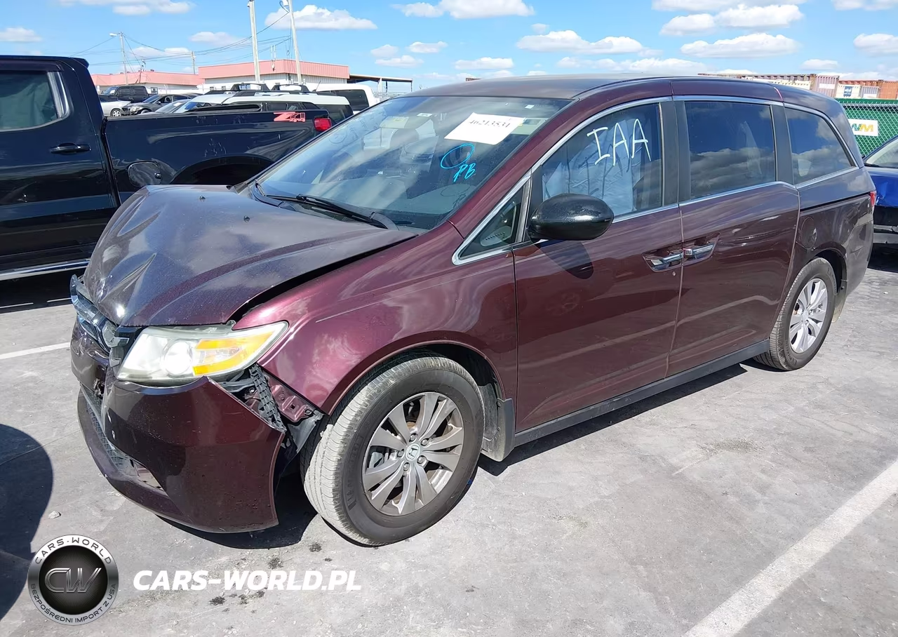 2015 Honda Odyssey Ex VIN:5FNRL5H46FB059521 - 2