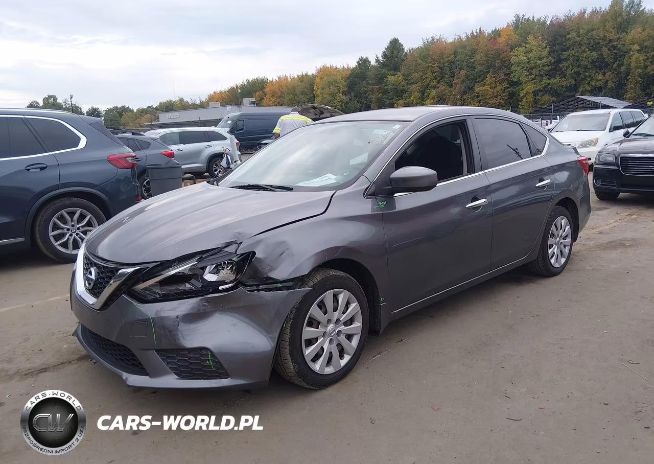 2017 Nissan Sentra Sv VIN:3N1AB7AP6HL716079 - 2