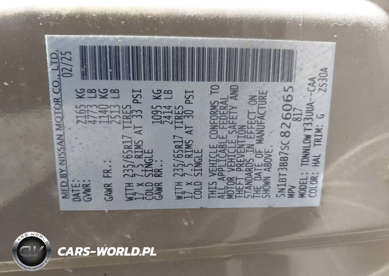 2025 Nissan Rogue Rock Creek VIN:5N1BT3BB7SC826065 - 9