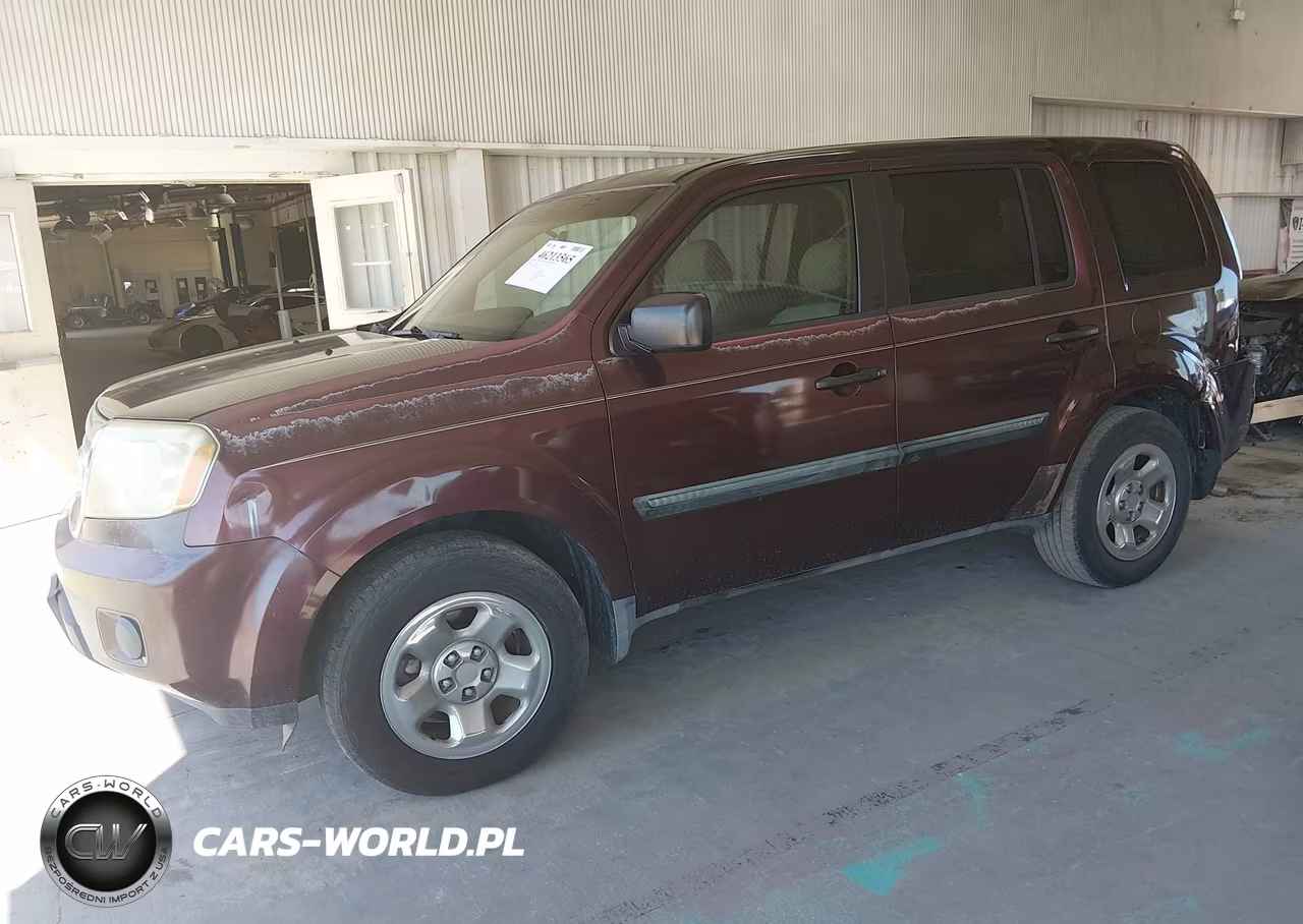 2009 Honda Pilot Lx VIN:5FNYF38289B006104 - 2