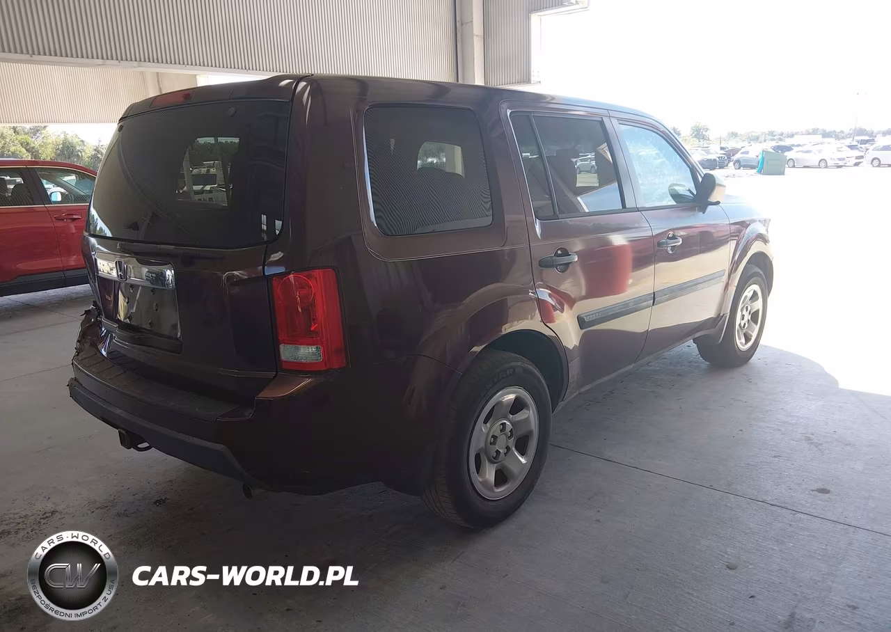 2009 Honda Pilot Lx VIN:5FNYF38289B006104 - 4