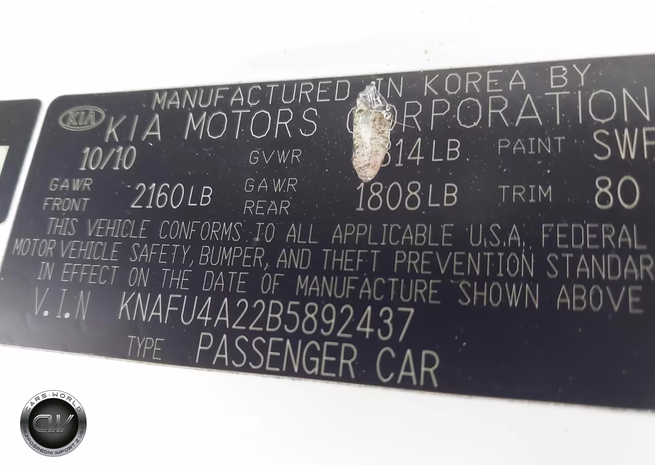 2011 Kia Forte Ex VIN:KNAFU4A22B5892437 - 9