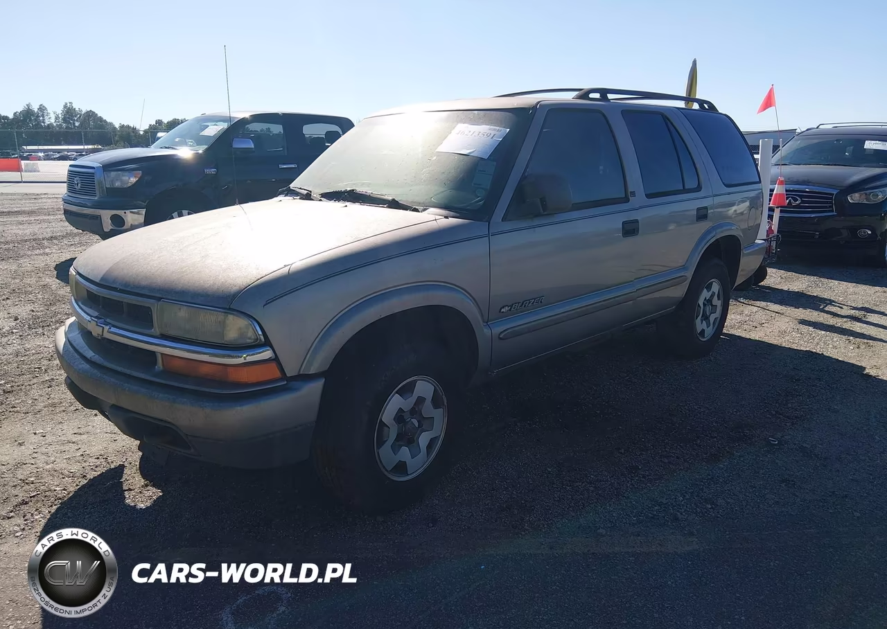 2002 Chevrolet Blazer Ls VIN:1GNDT13W72K204033 - 2
