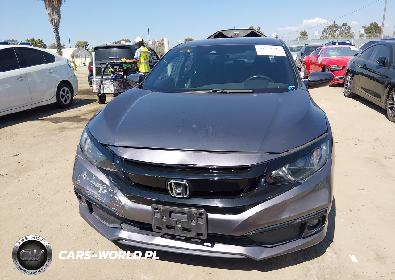 2020 Honda Civic Sport VIN:2HGFC2F88LH586409 - 12