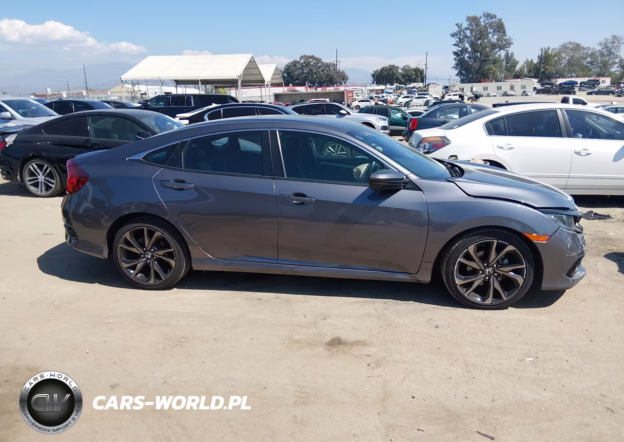 2020 Honda Civic Sport VIN:2HGFC2F88LH586409 - 13