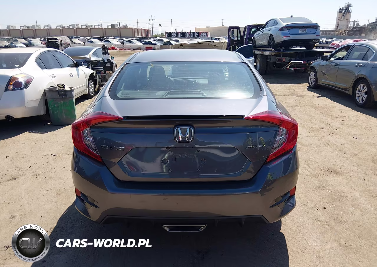 2020 Honda Civic Sport VIN:2HGFC2F88LH586409 - 16