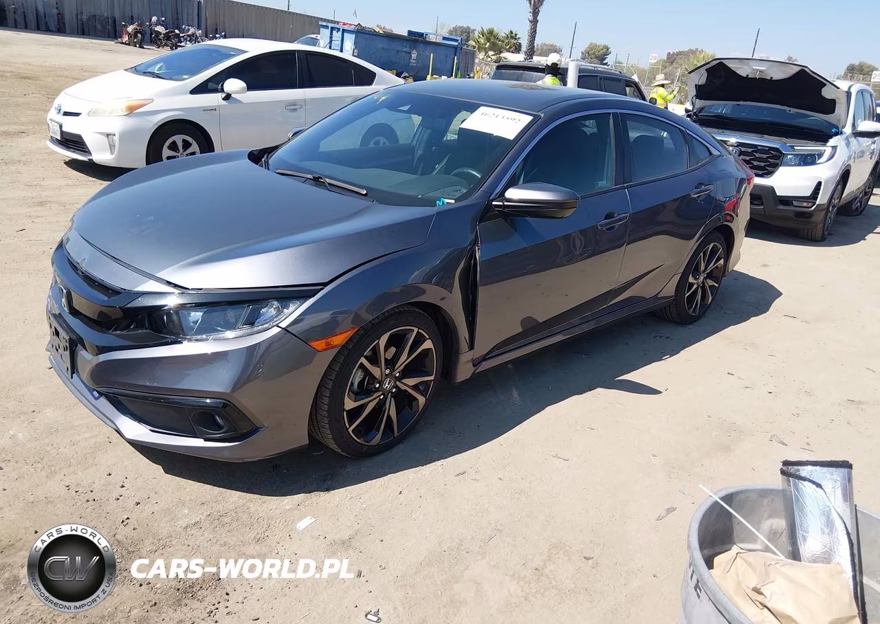 2020 Honda Civic Sport VIN:2HGFC2F88LH586409 - 2