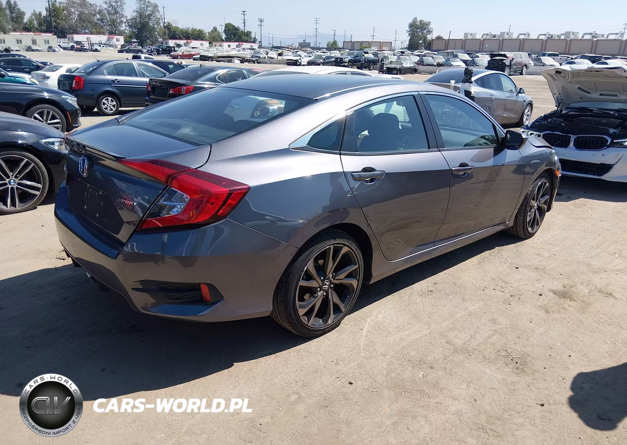 2020 Honda Civic Sport VIN:2HGFC2F88LH586409 - 4