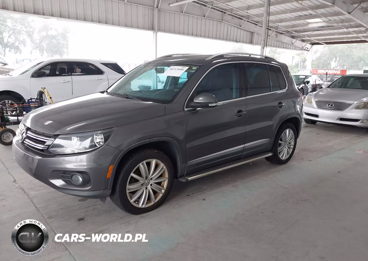 2015 Volkswagen Tiguan Se VIN:WVGAV7AX4FW593955 - 2