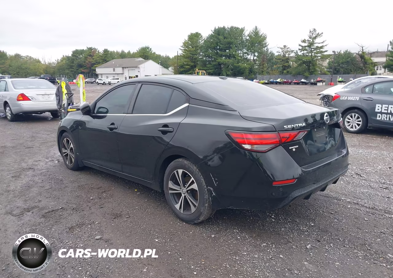 2020 Nissan Sentra Sv Xtronic Cvt VIN:3N1AB8CV8LY256954 - 3