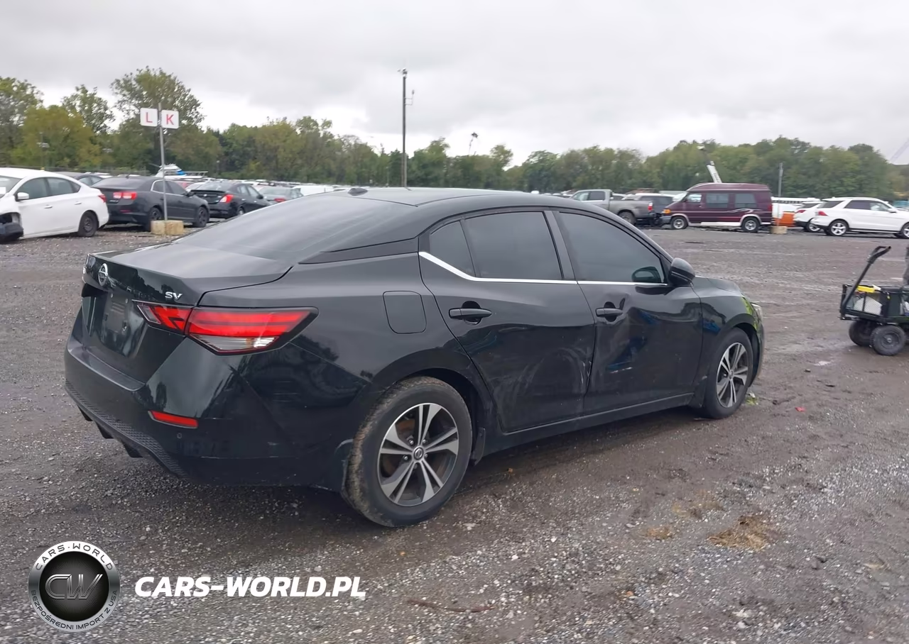 2020 Nissan Sentra Sv Xtronic Cvt VIN:3N1AB8CV8LY256954 - 4