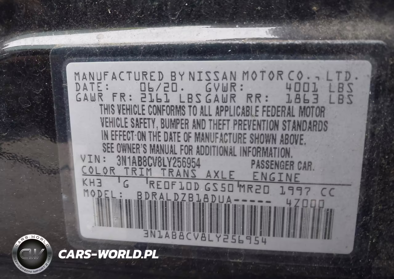 2020 Nissan Sentra Sv Xtronic Cvt VIN:3N1AB8CV8LY256954 - 9