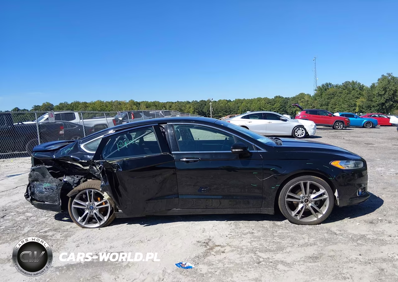 2016 Ford Fusion Titanium VIN:3FA6P0K96GR351822 - 14