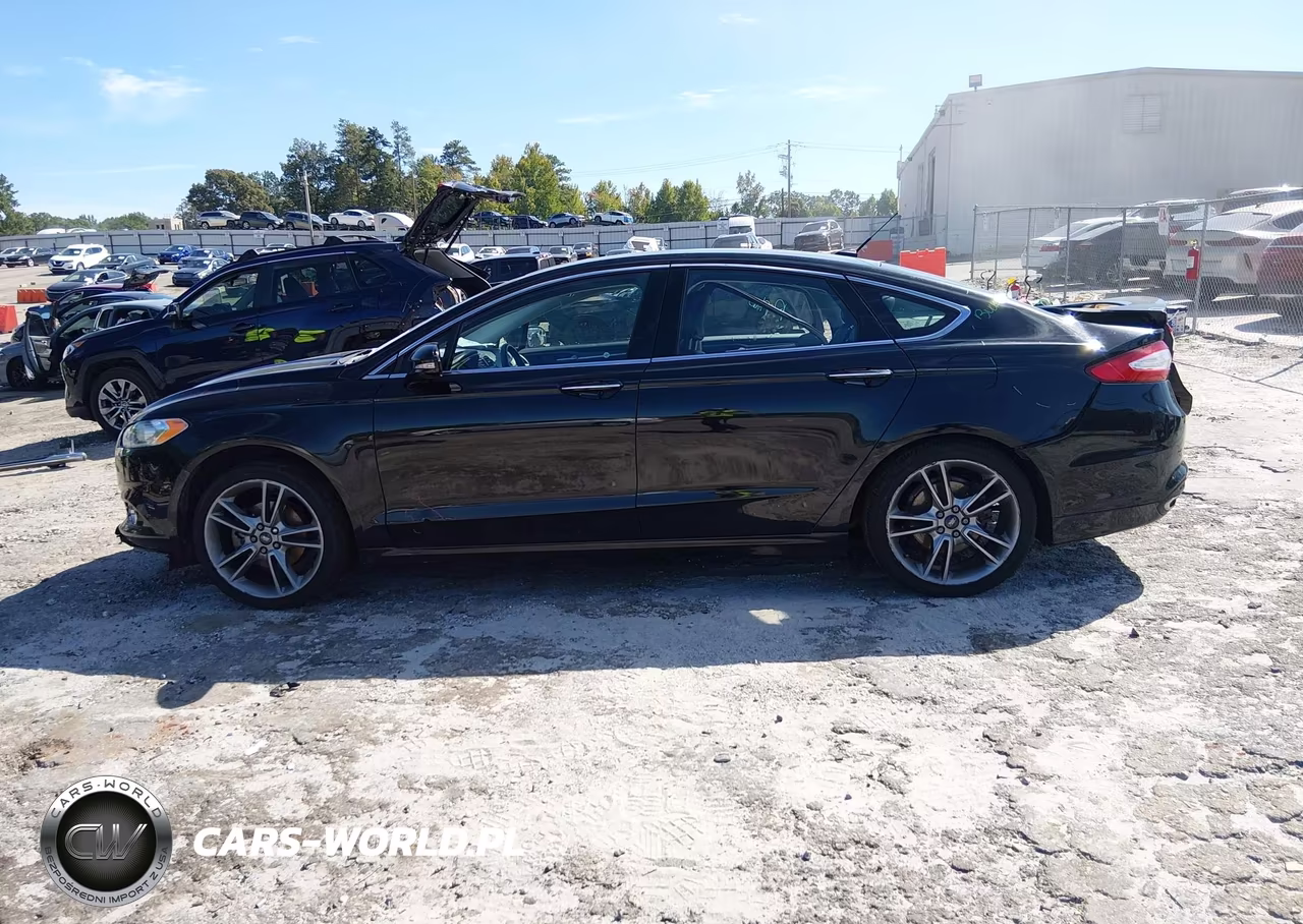 2016 Ford Fusion Titanium VIN:3FA6P0K96GR351822 - 15