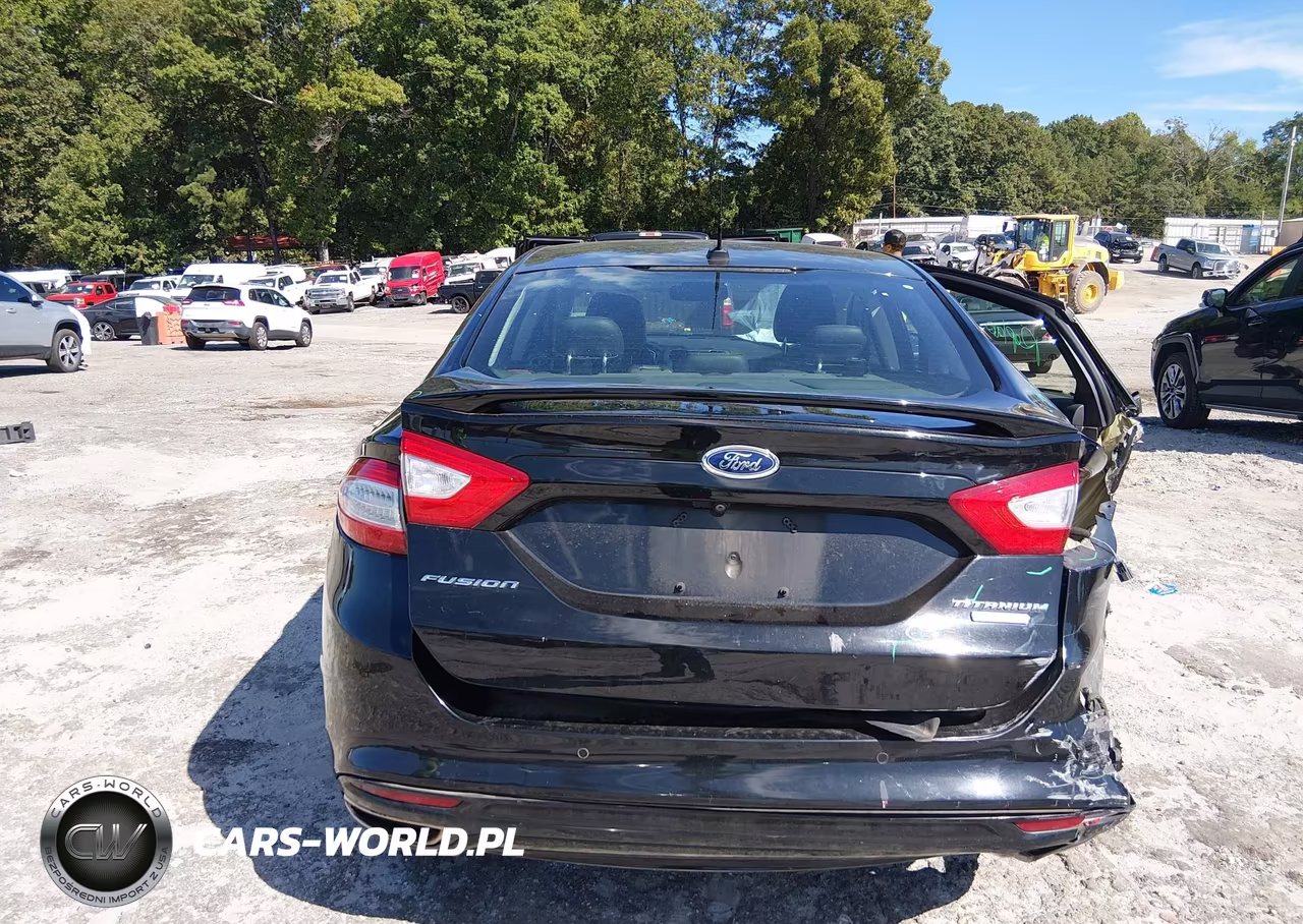 2016 Ford Fusion Titanium VIN:3FA6P0K96GR351822 - 17