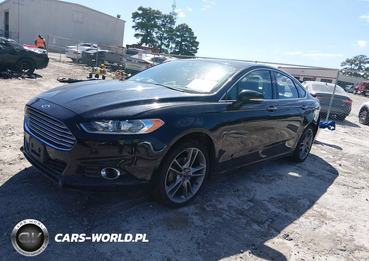 2016 Ford Fusion Titanium VIN:3FA6P0K96GR351822 - 2