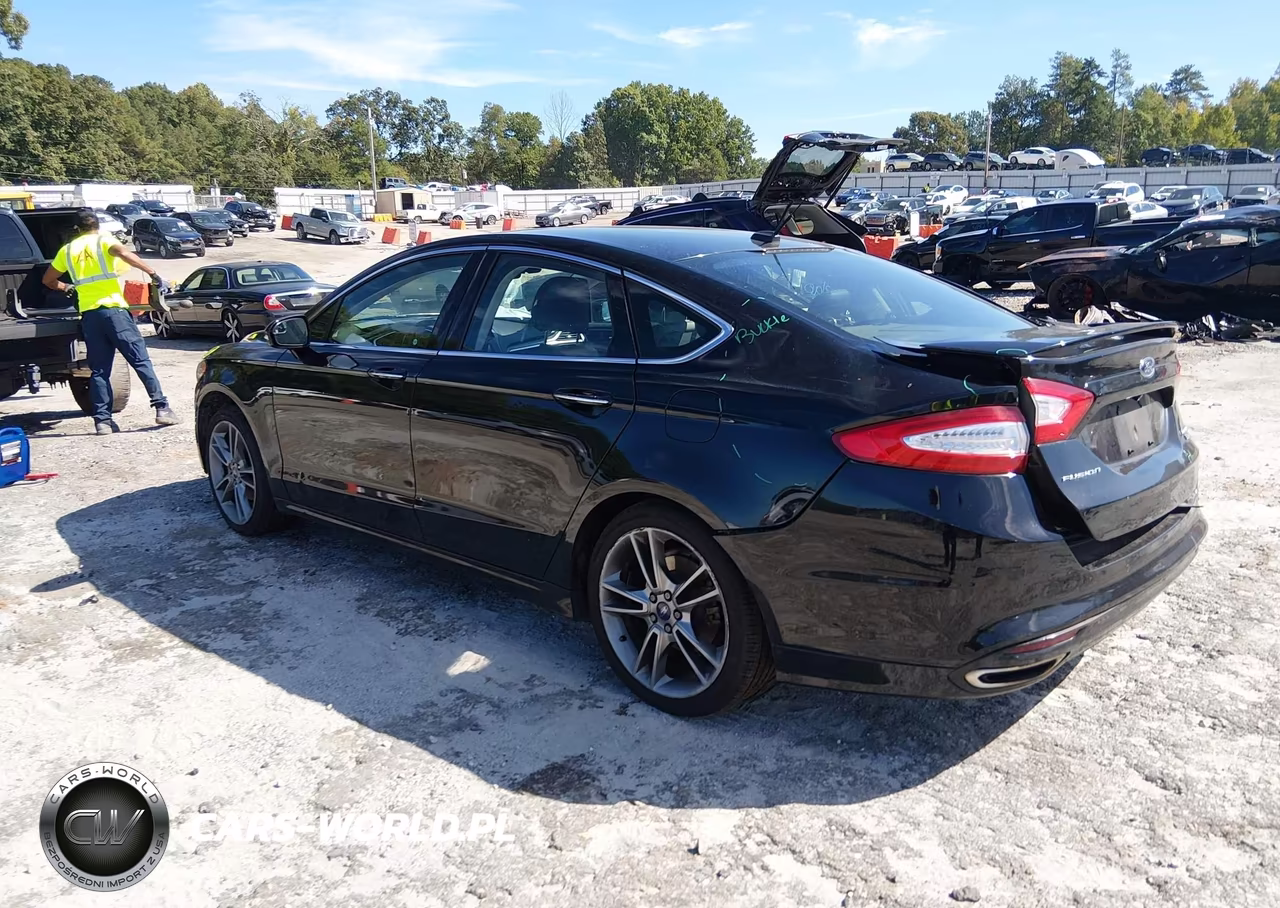 2016 Ford Fusion Titanium VIN:3FA6P0K96GR351822 - 3