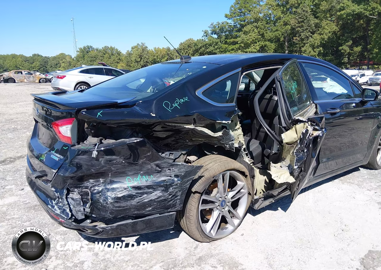 2016 Ford Fusion Titanium VIN:3FA6P0K96GR351822 - 6