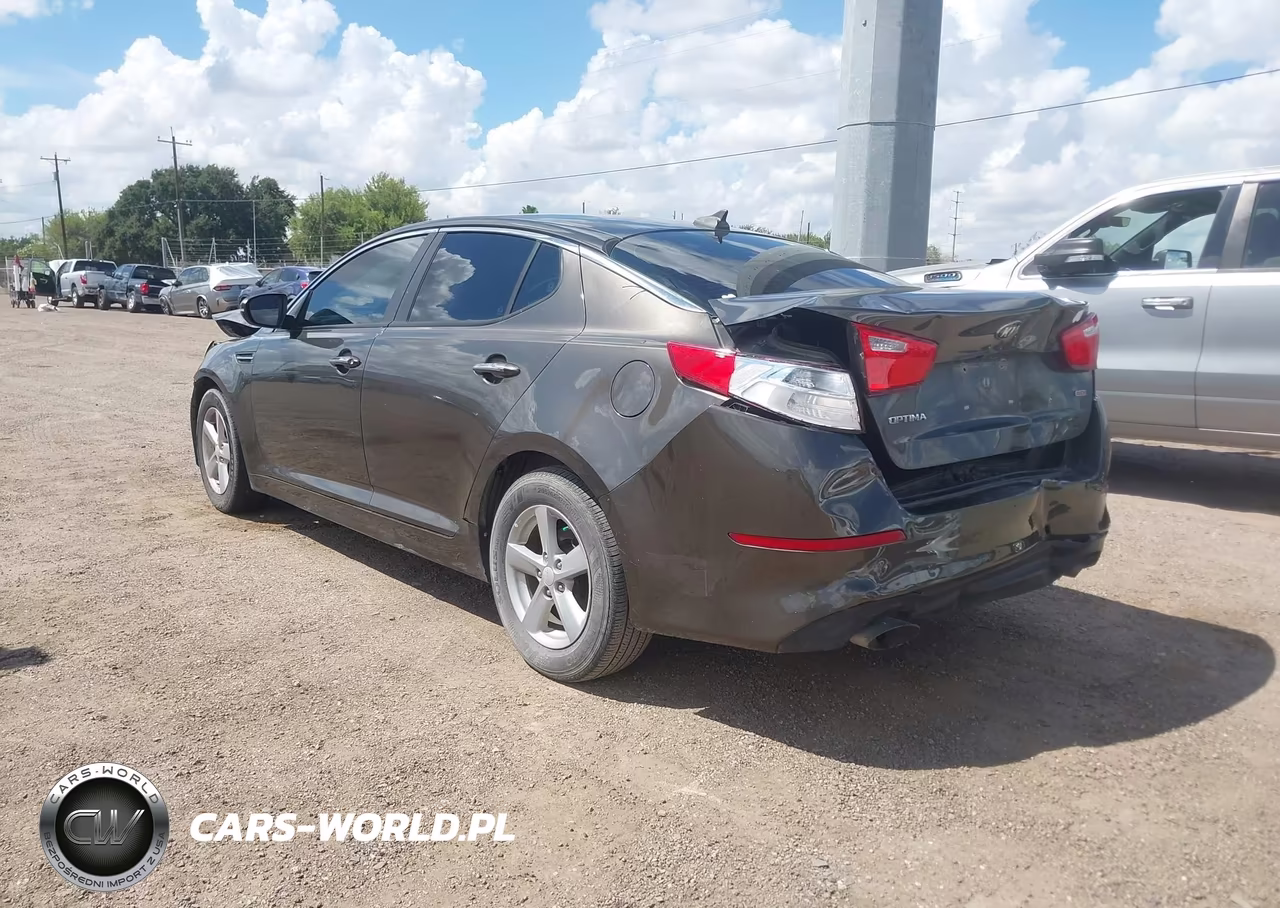 2014 Kia Optima Lx VIN:5XXGM4A71EG329799 - 3
