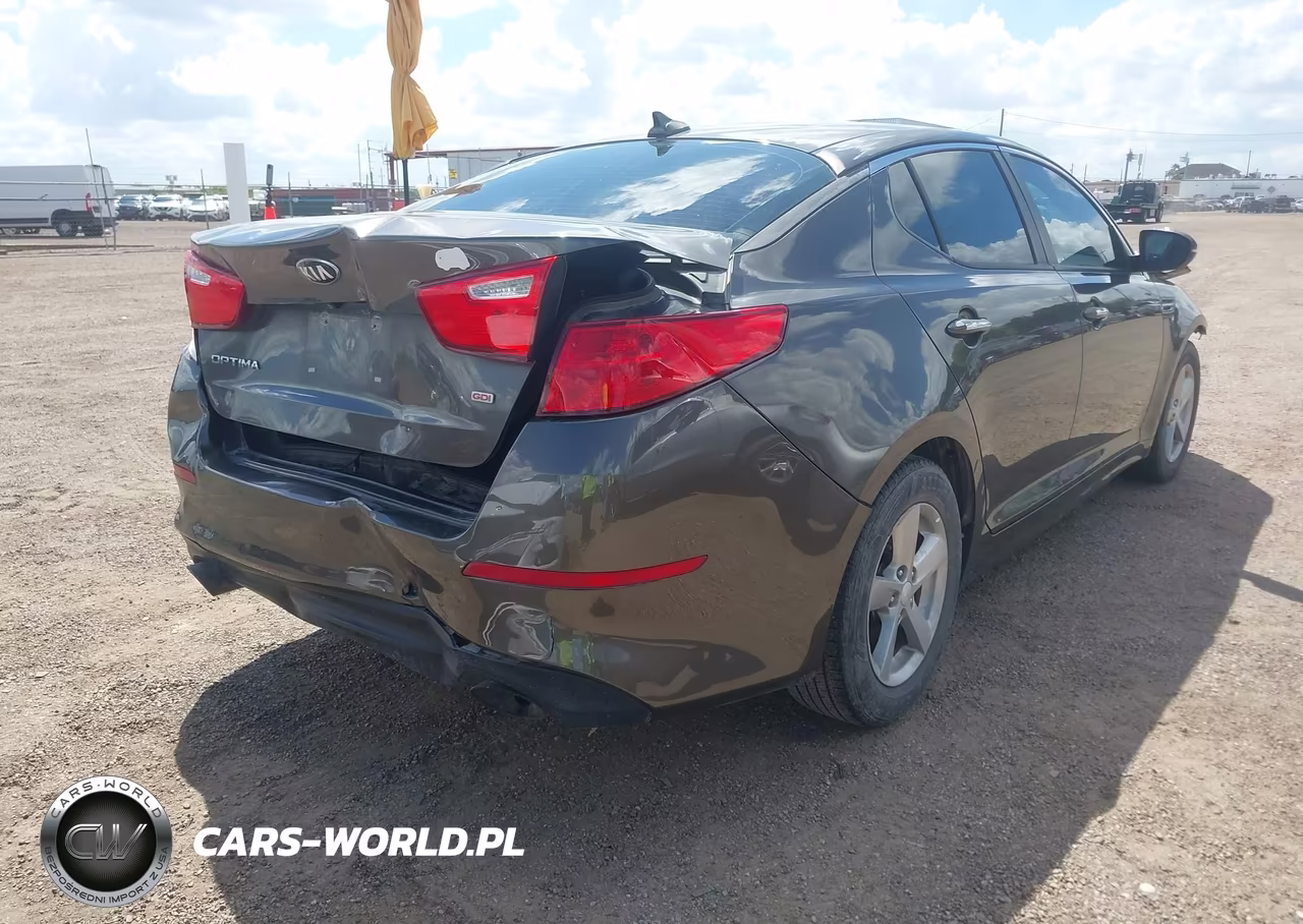 2014 Kia Optima Lx VIN:5XXGM4A71EG329799 - 4