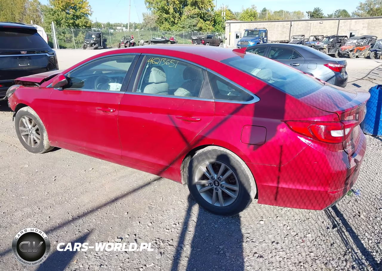 2017 Hyundai Sonata VIN:5NPE24AFXHH559676 - 3