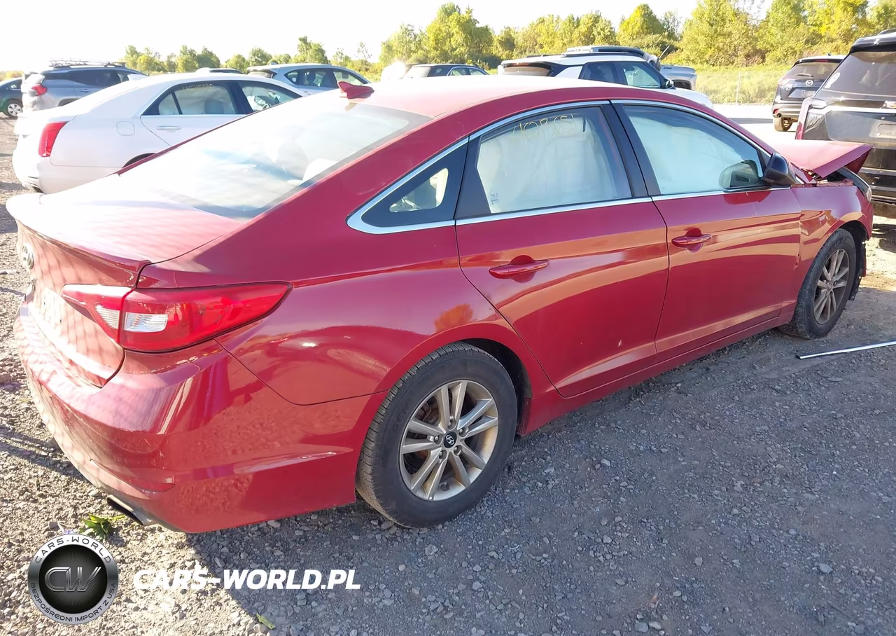 2017 Hyundai Sonata VIN:5NPE24AFXHH559676 - 4