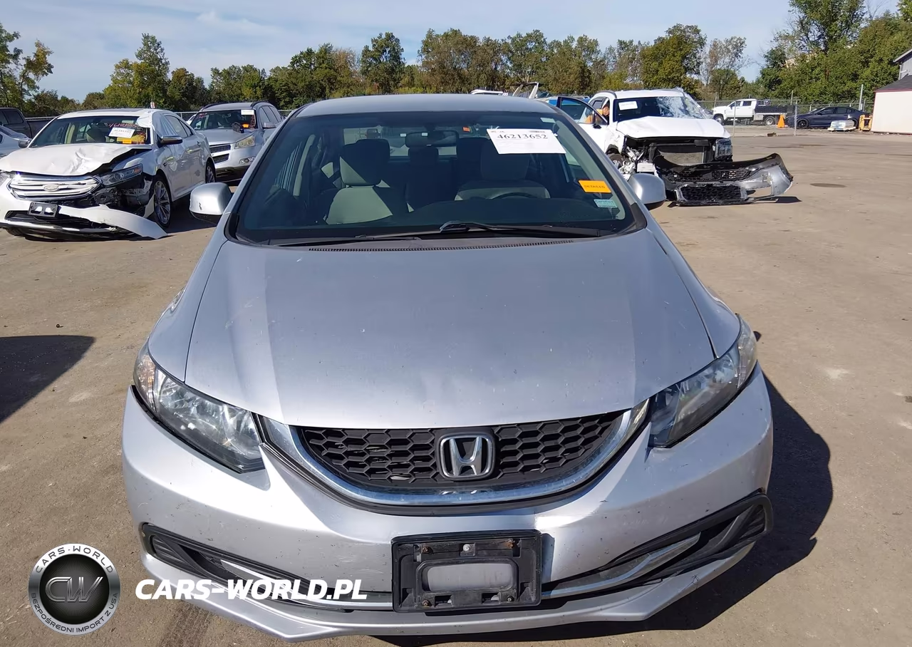 2013 Honda Civic Lx VIN:19XFB2F59DE040724 - 12