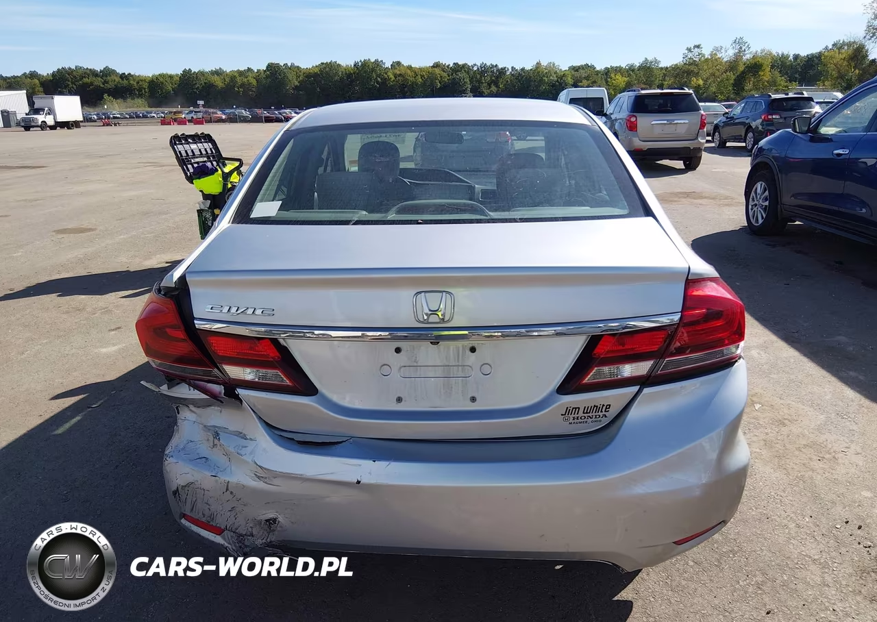 2013 Honda Civic Lx VIN:19XFB2F59DE040724 - 16