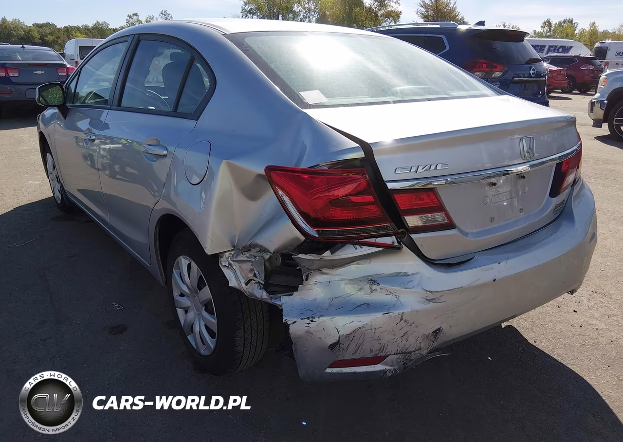 2013 Honda Civic Lx VIN:19XFB2F59DE040724 - 6