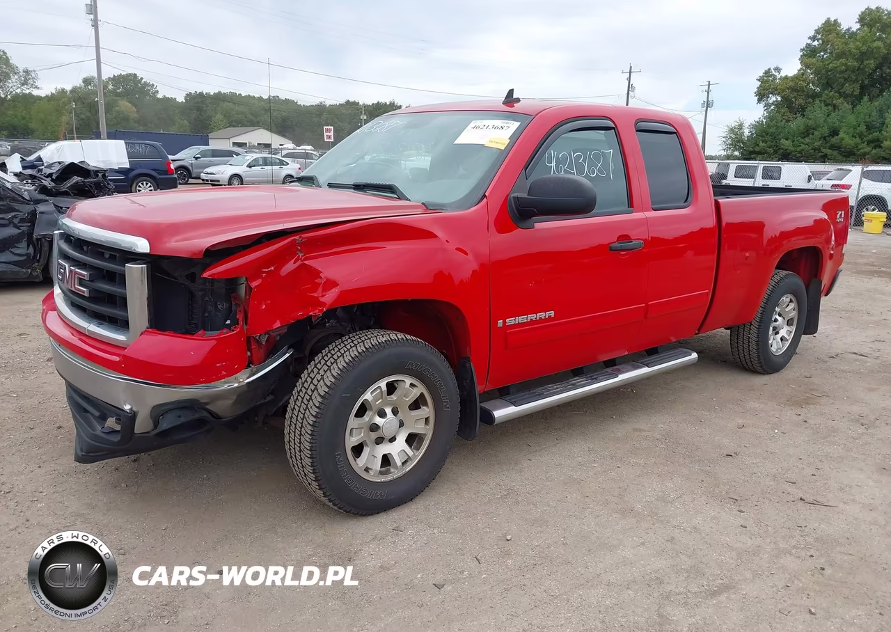 2008 GMC Sierra 1500 Sle1 VIN:2GTEK190081260178 - 2