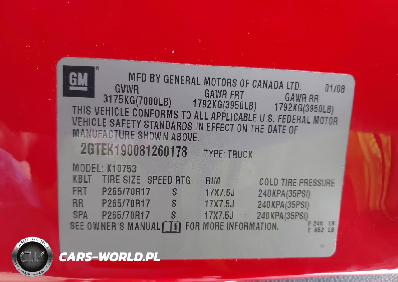 2008 GMC Sierra 1500 Sle1 VIN:2GTEK190081260178 - 9