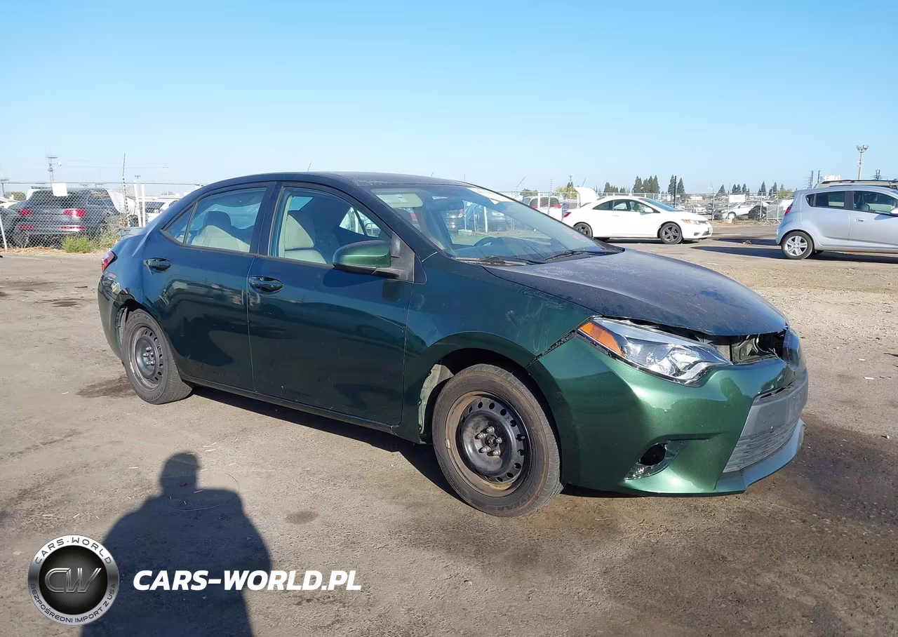 2014 Toyota Corolla Le VIN:5YFBURHE2EP078486 - 1
