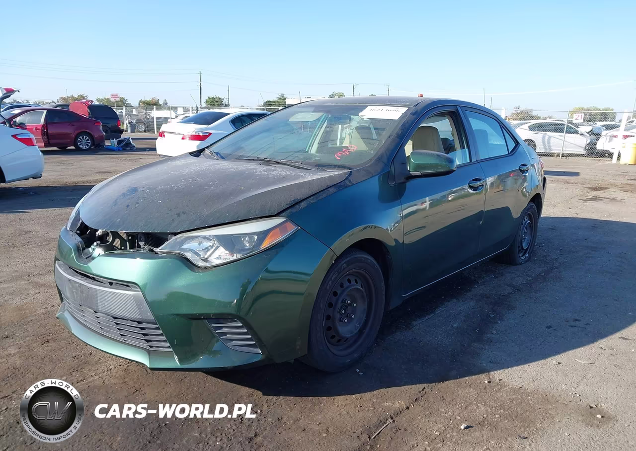 2014 Toyota Corolla Le VIN:5YFBURHE2EP078486 - 2
