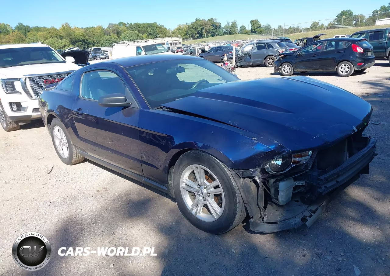 2012 Ford Mustang V6 VIN:1ZVBP8AM7C5283926 - 1