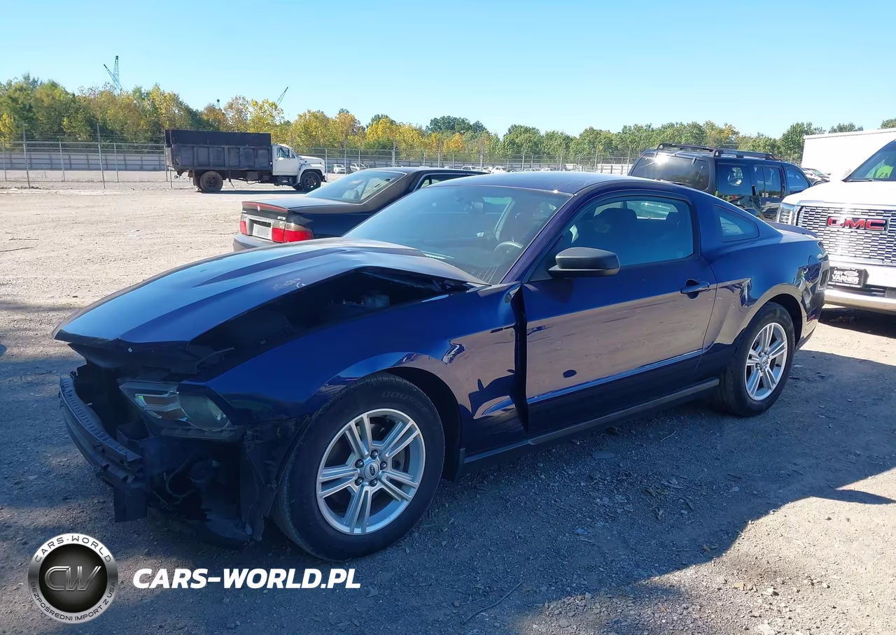 2012 Ford Mustang V6 VIN:1ZVBP8AM7C5283926 - 2