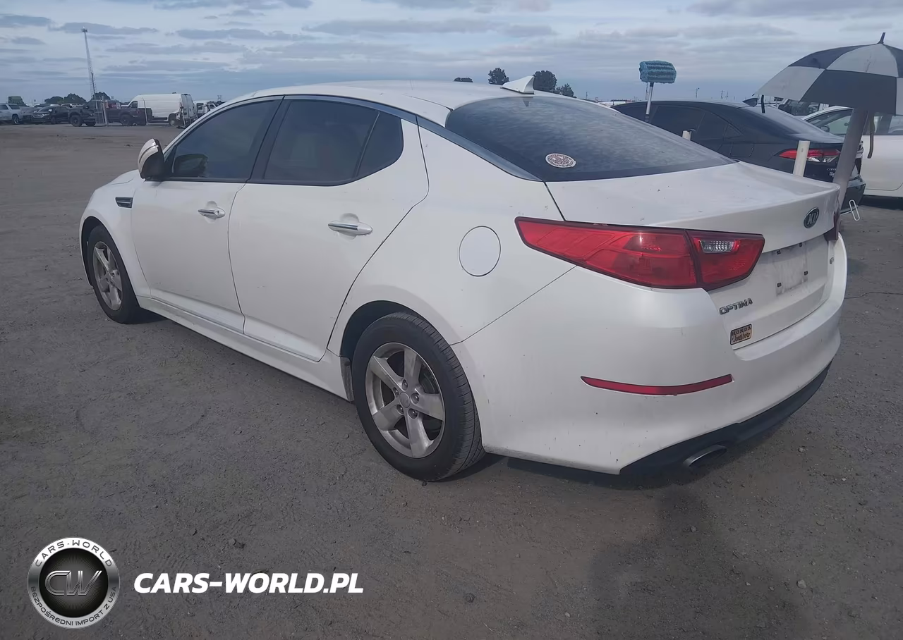 2014 Kia Optima Lx VIN:KNAGM4A75E5516271 - 3