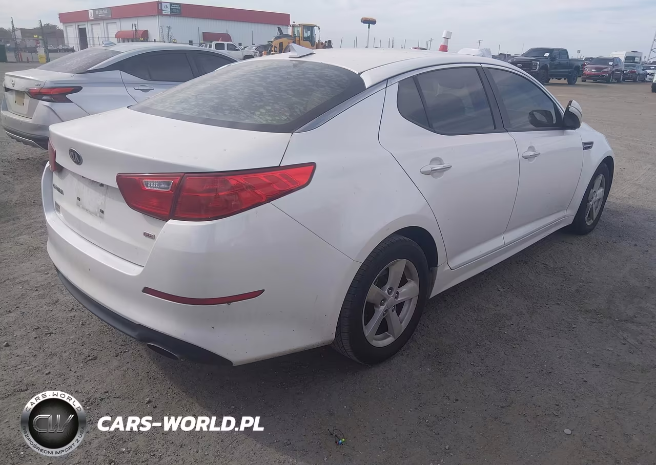 2014 Kia Optima Lx VIN:KNAGM4A75E5516271 - 4