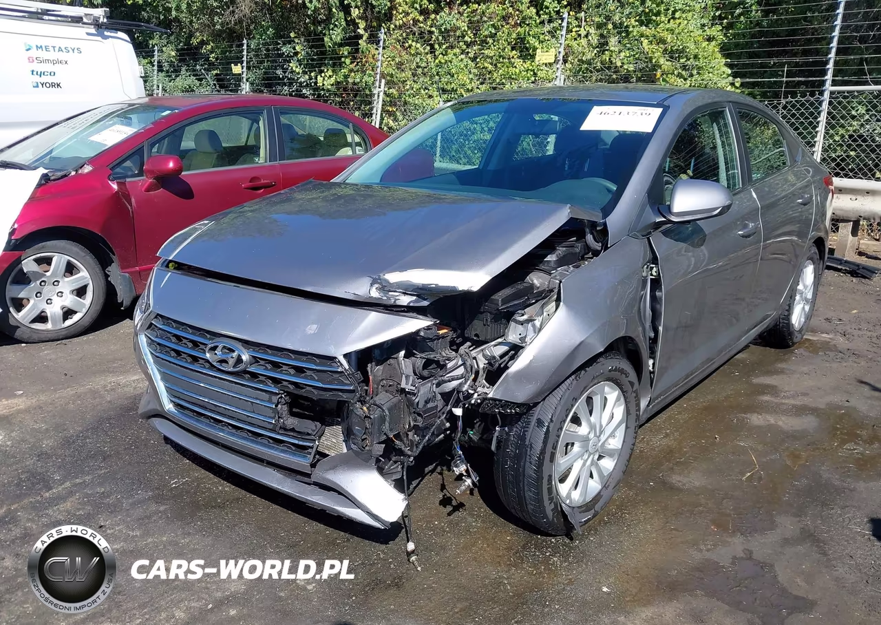 2021 Hyundai Accent Sel VIN:3KPC24A63ME143040 - 2