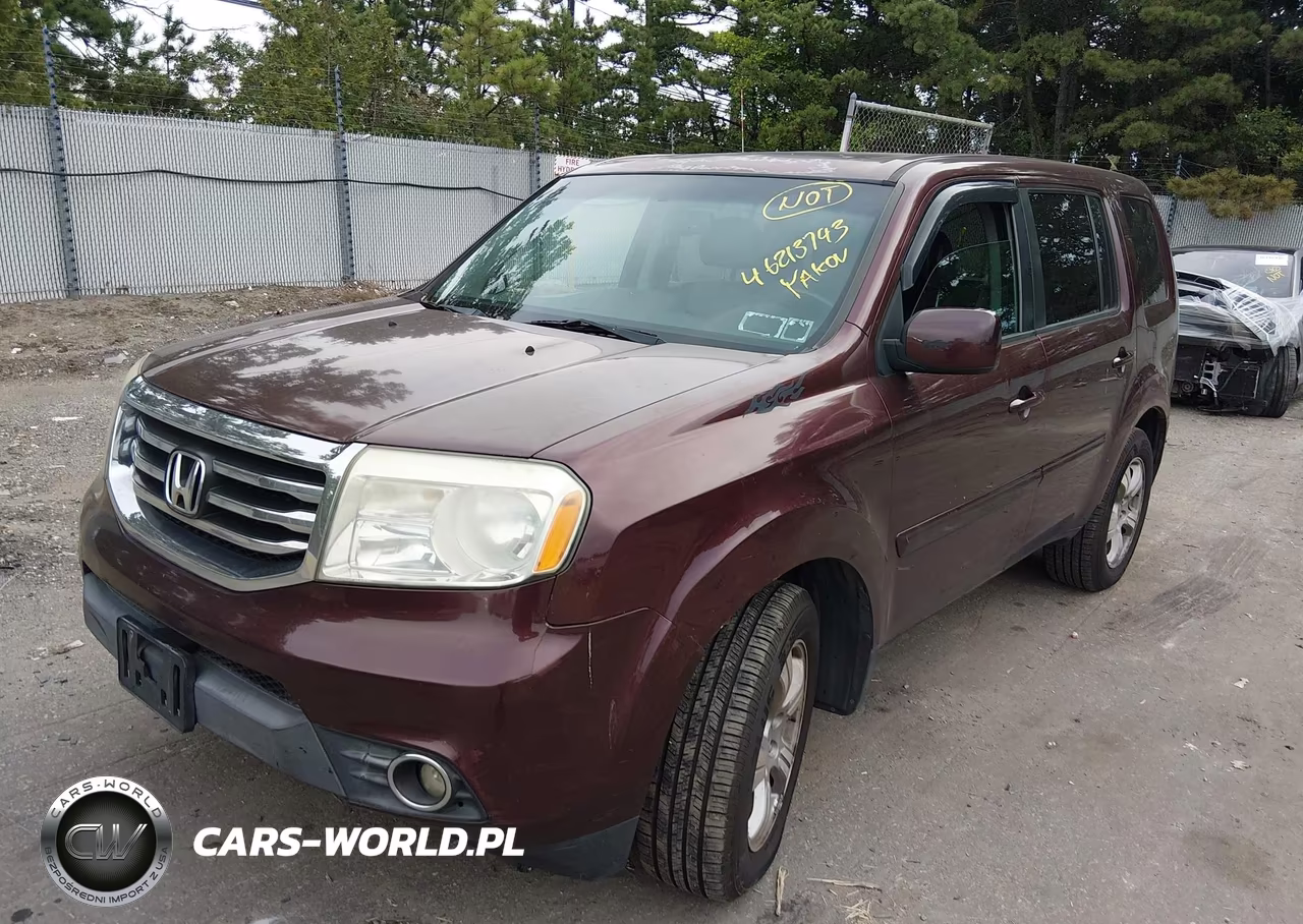 2014 Honda Pilot Ex-L VIN:5FNYF4H57EB038374 - 2