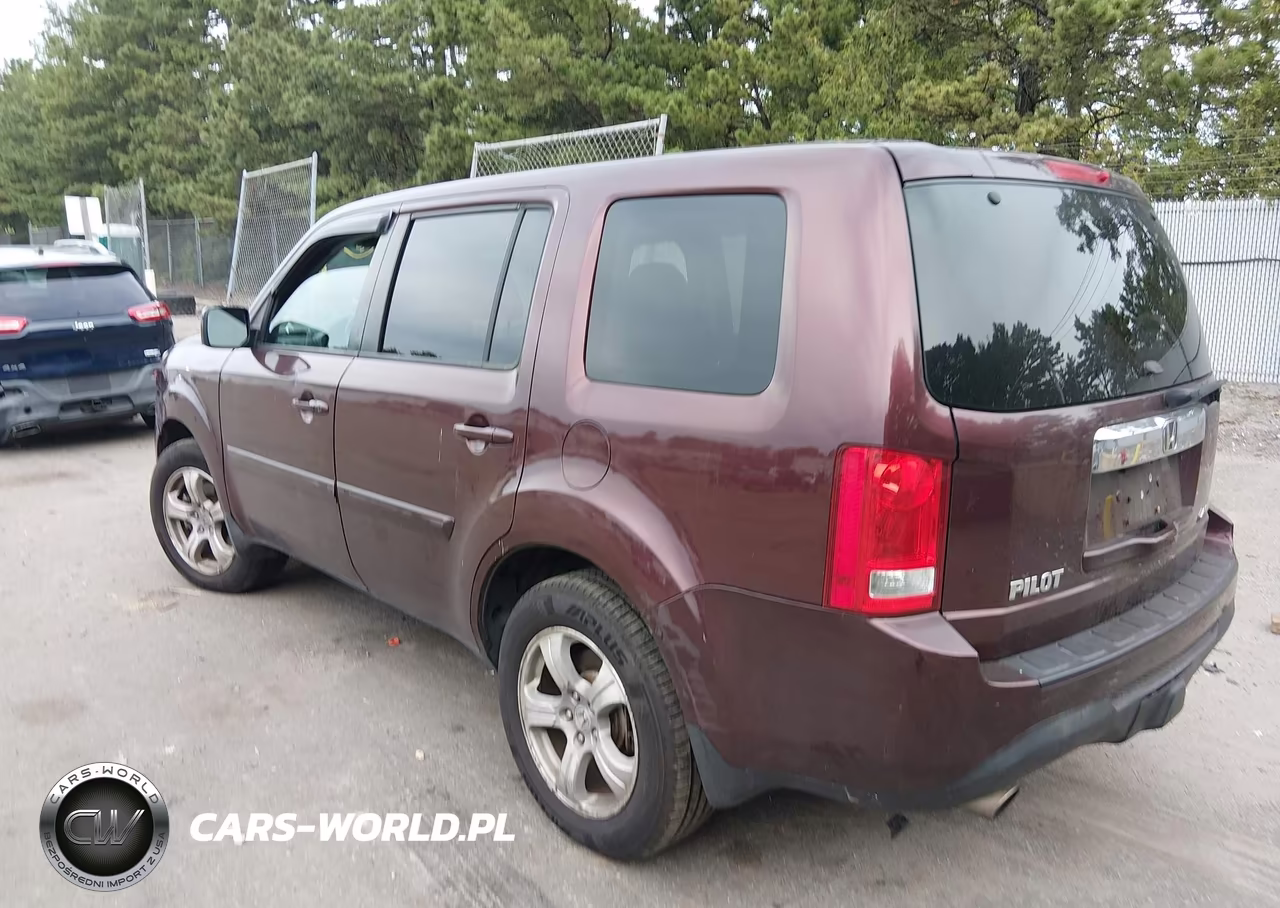 2014 Honda Pilot Ex-L VIN:5FNYF4H57EB038374 - 3