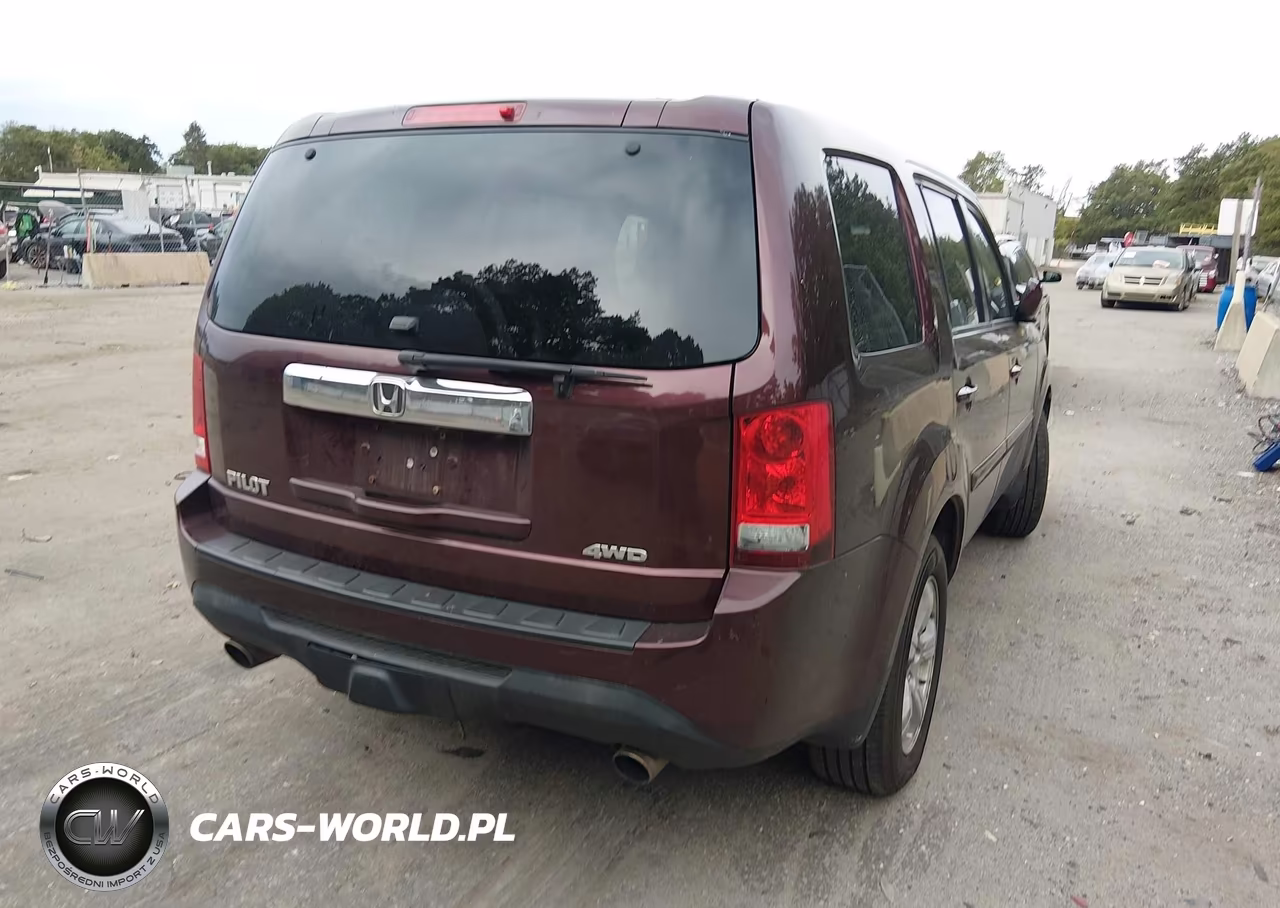 2014 Honda Pilot Ex-L VIN:5FNYF4H57EB038374 - 4
