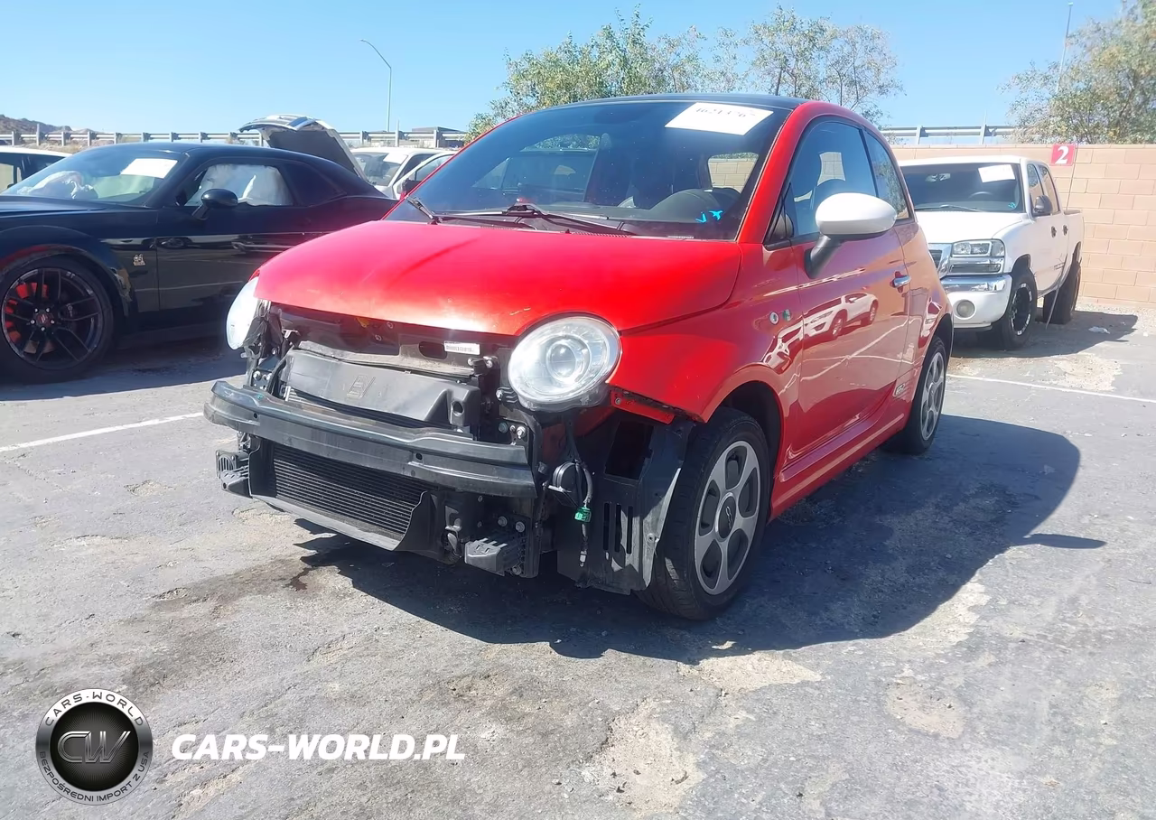 2013 Fiat 500E Battery Electric VIN:3C3CFFGEXDT751071 - 2