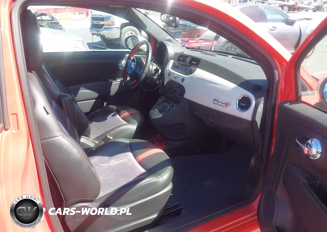2013 Fiat 500E Battery Electric VIN:3C3CFFGEXDT751071 - 5