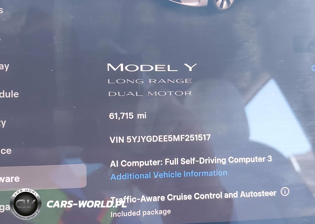 2021 Tesla Model Y Long Range Dual Motor All-Wheel Drive VIN:5YJYGDEE5MF251517 - 19